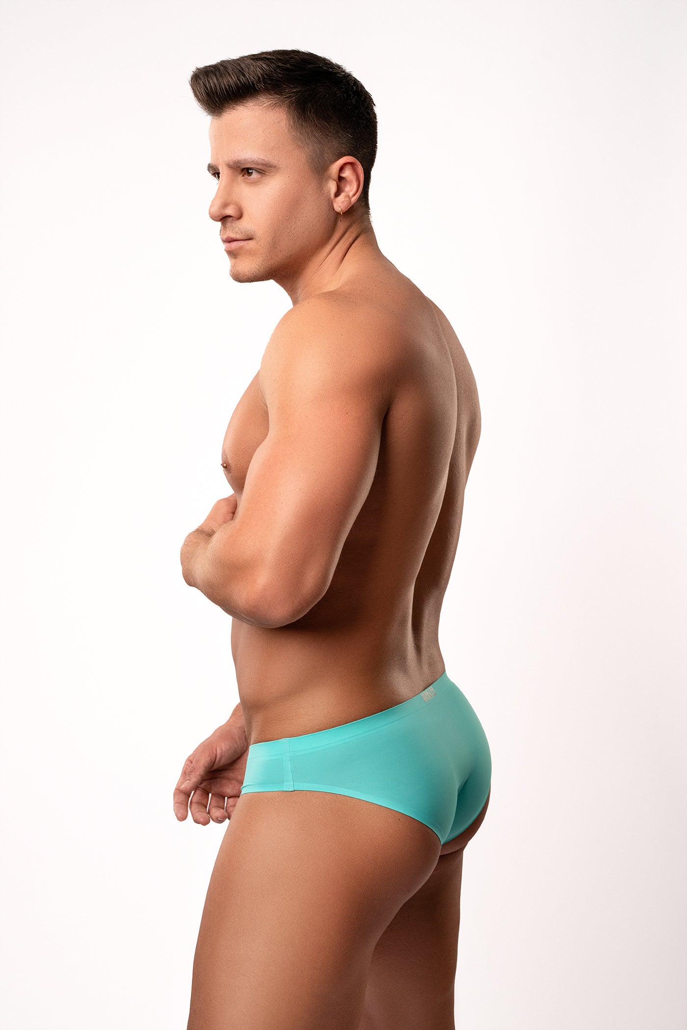 Aqua seamless brief